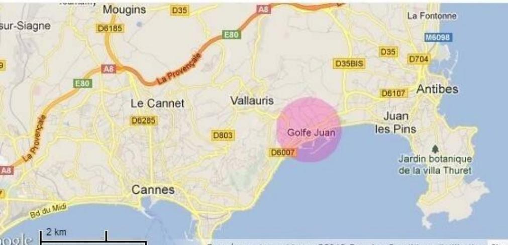 Studios A Golfe Juan Ngoại thất bức ảnh